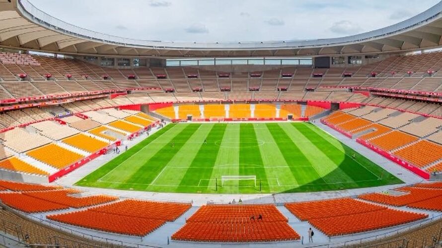 Estadio La Cartuja, donde el Betis disputa sus partidos.