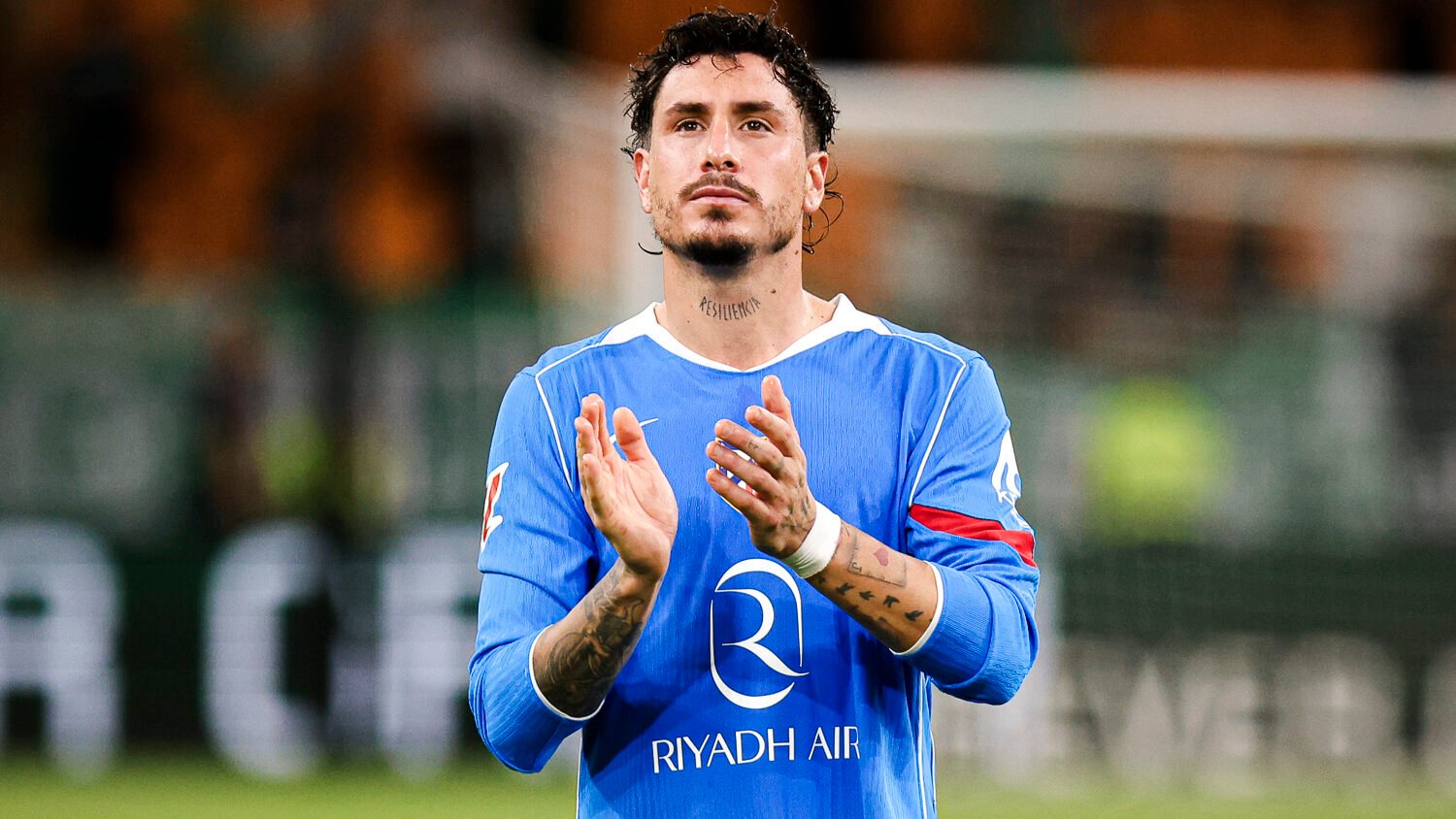 José María Giménez, durante un partido de Champions League.