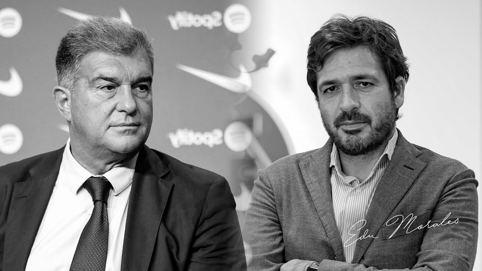 Joan Laporta y Fernando Roig / Elaboración propia