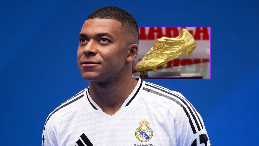 Kylian Mbappé Bota de Oro 2024/25 / Vía X: @realmadrid