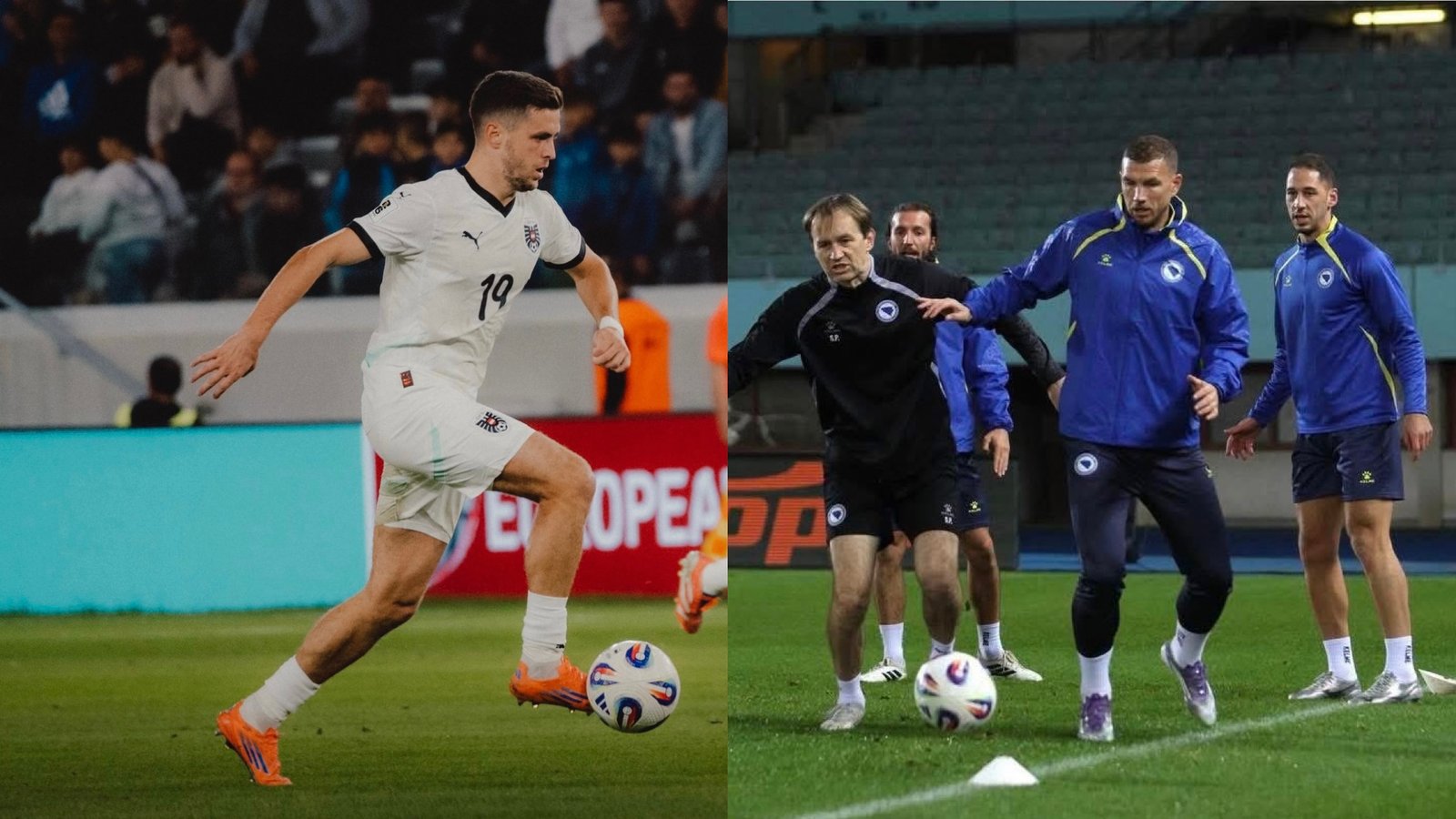Austria - Bosnia & Herzegovina / Via: X @oefb1904 @BosniaNTBall