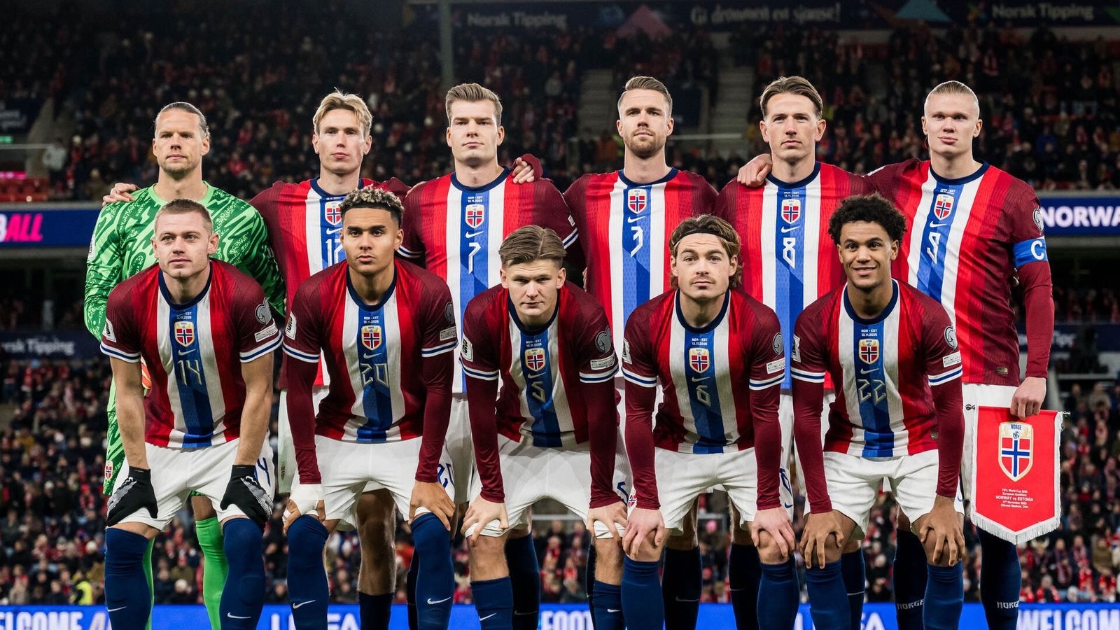 Selección noruega. Haaland.