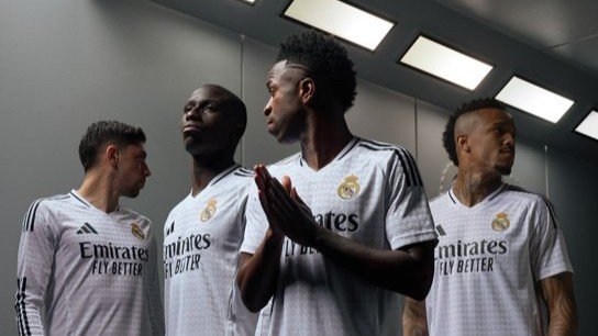 Presentación primera equipación Real Madrid / Vía @realmadrid