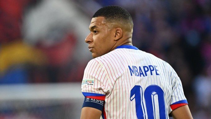 Mbappé con la selección francesa / Vía @equipedefrance