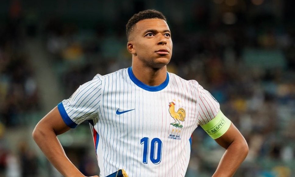 Mbappé con la Seleccíon / Via: X @equipedefrance