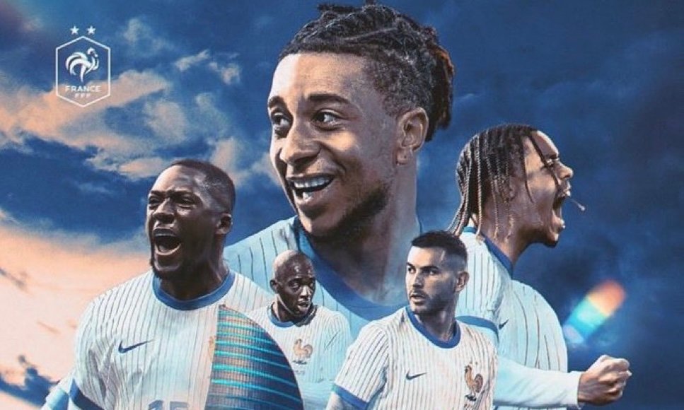 jugadores de Francia / Via: X @equipedefrance