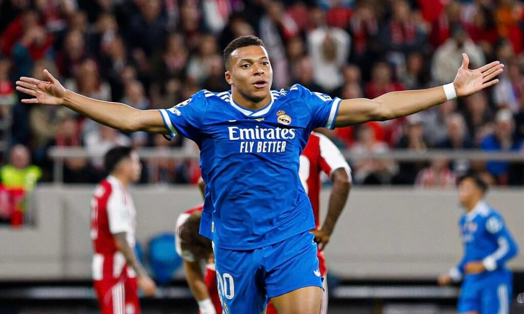 Mbappe celebrando un gol / Via: X @realmadrid