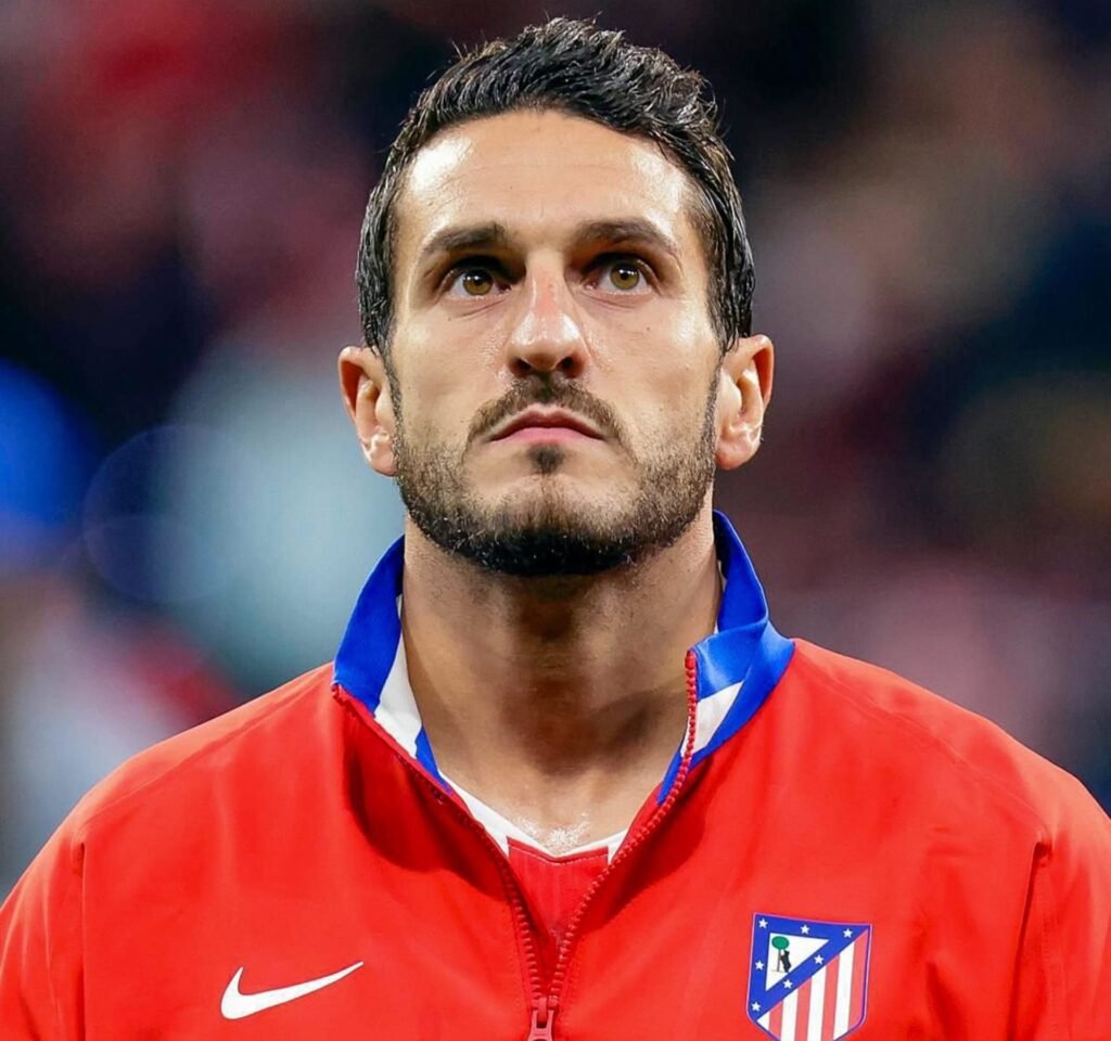Koke Resurrección celebra con el Atlético de Madrid su partido número 106 en Champions League en el Cívitas Metropolitano. (/ Vía: @atleticodemadrid)
