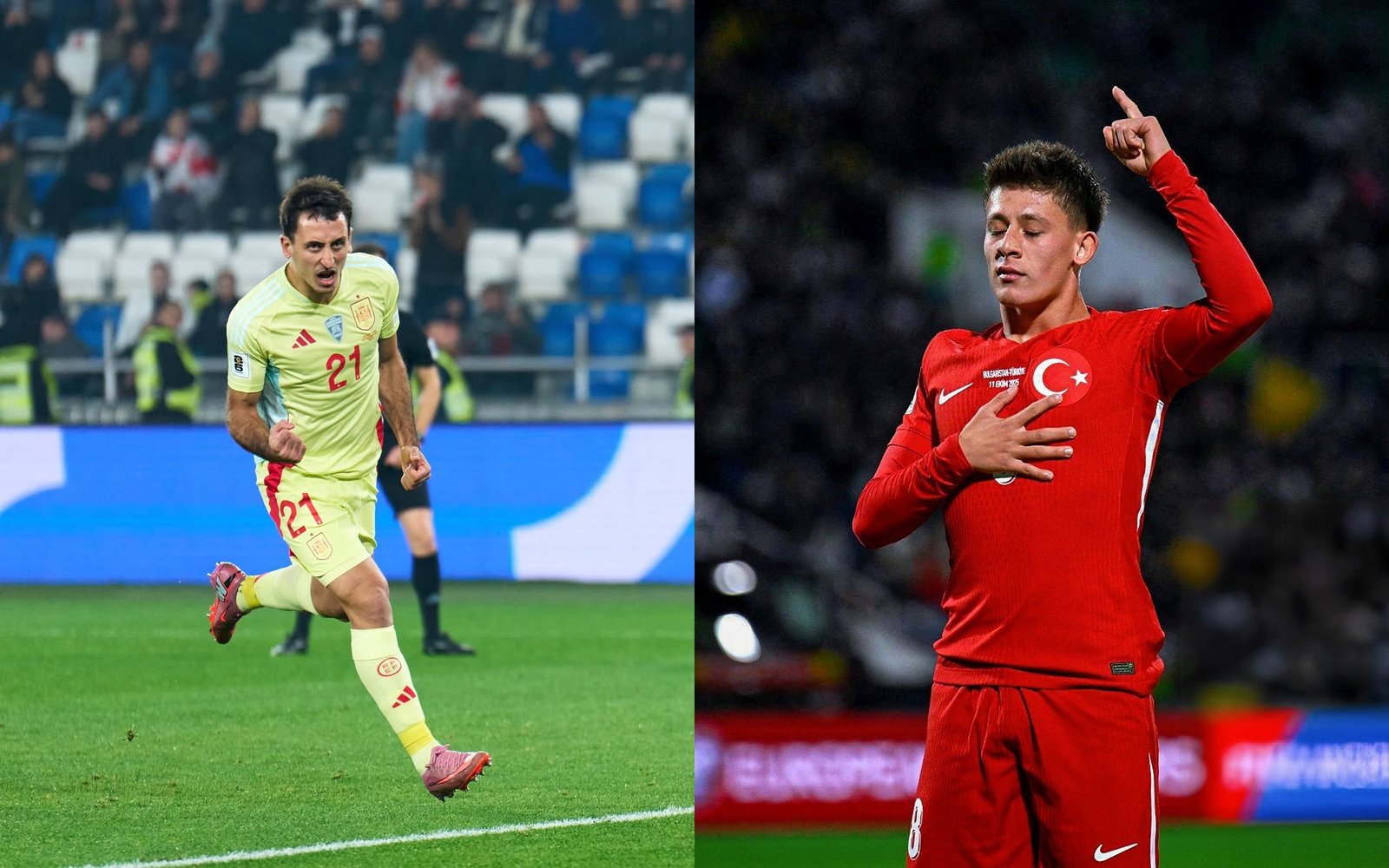 Oyarzabal y Güler, las figuras del España - Turquía