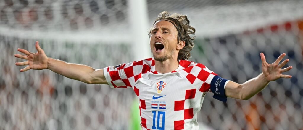 modric celebrando