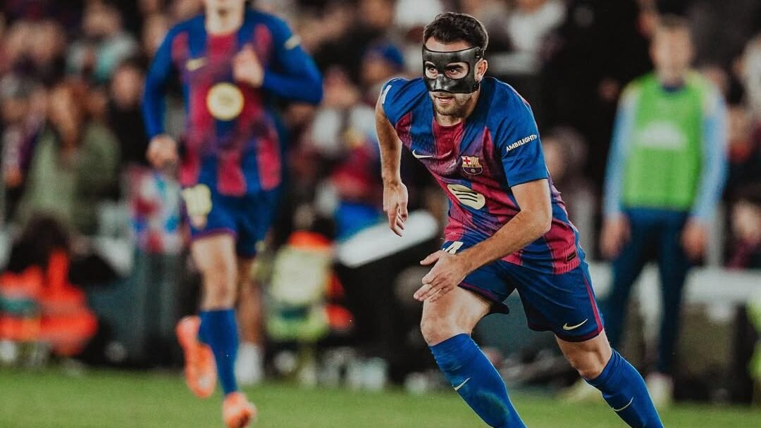 Eric García frente al Atlético de Madrid