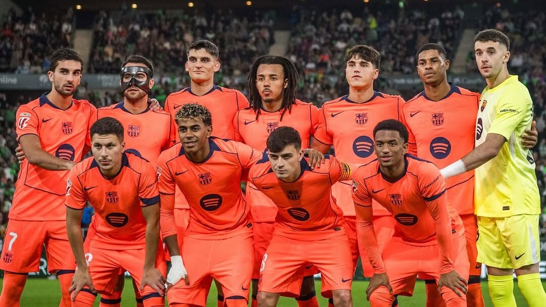 La alineación del Barcelona frente al Betis