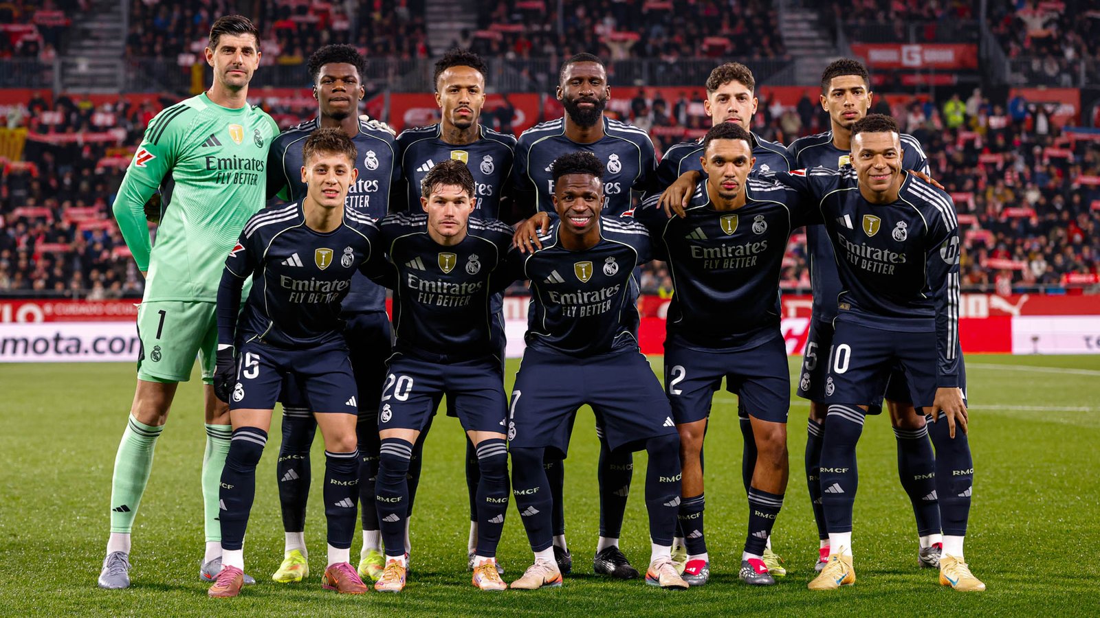 11 del Real Madrid vs Girona / Vía @realmadrid