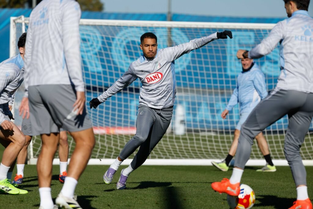 Pickel entrenando con el Espanyol
