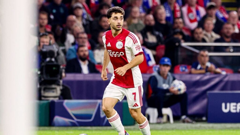 Raúl Moro con el Ajax