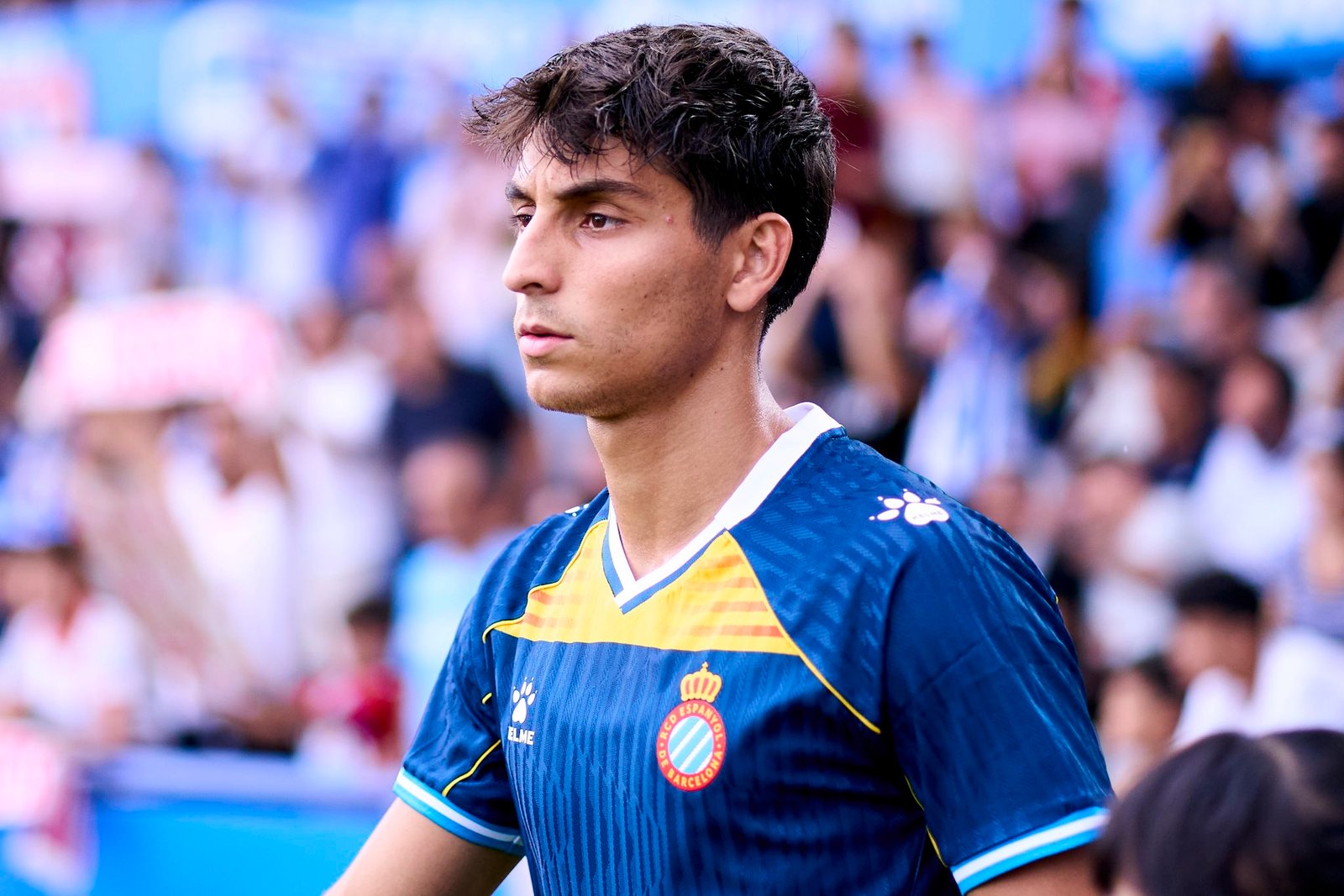 Ramon Terrats con la camiseta del Espanyol