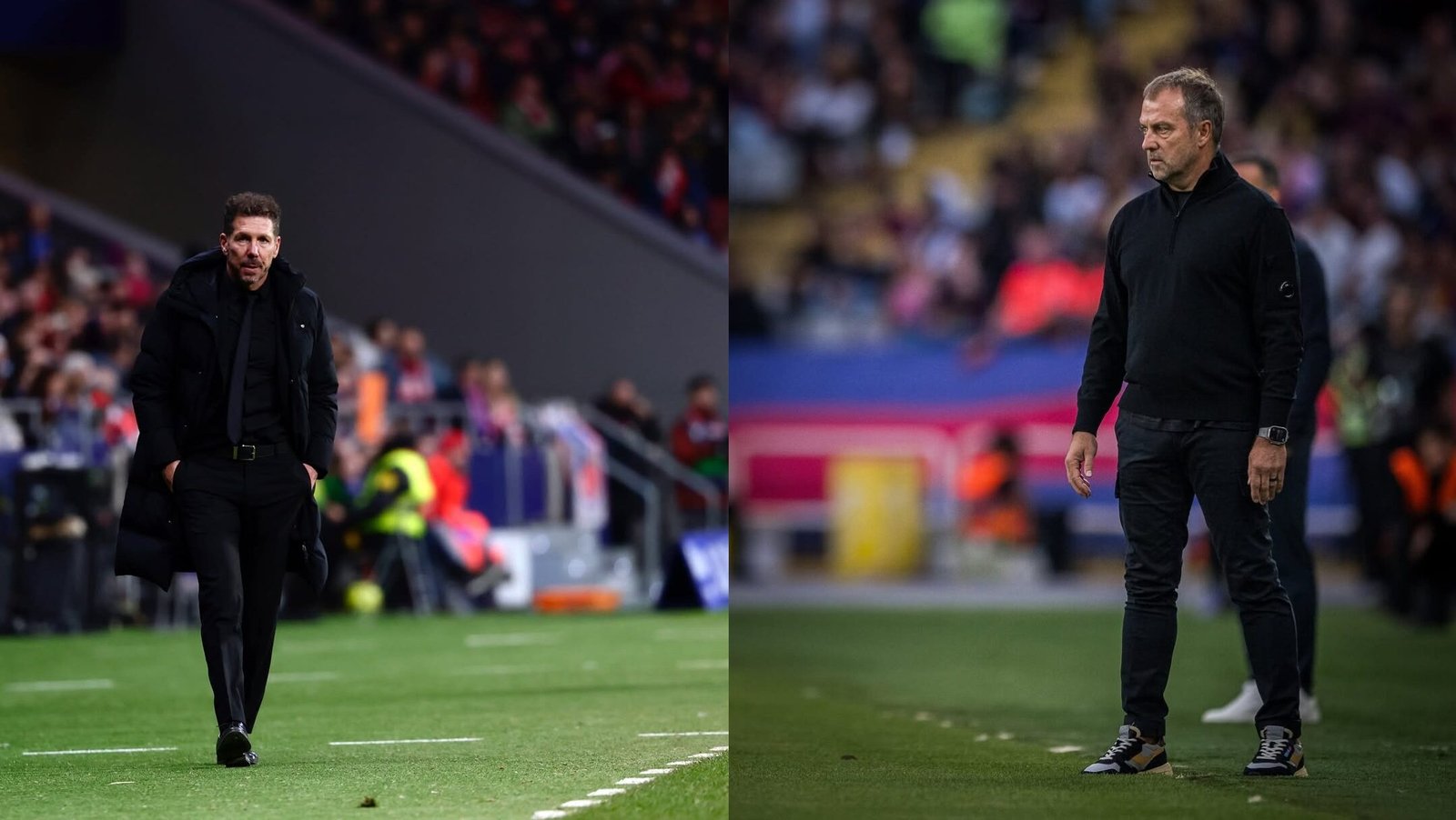 Simeone y Flick, de cara al Barcelona - Atlético de Madrid