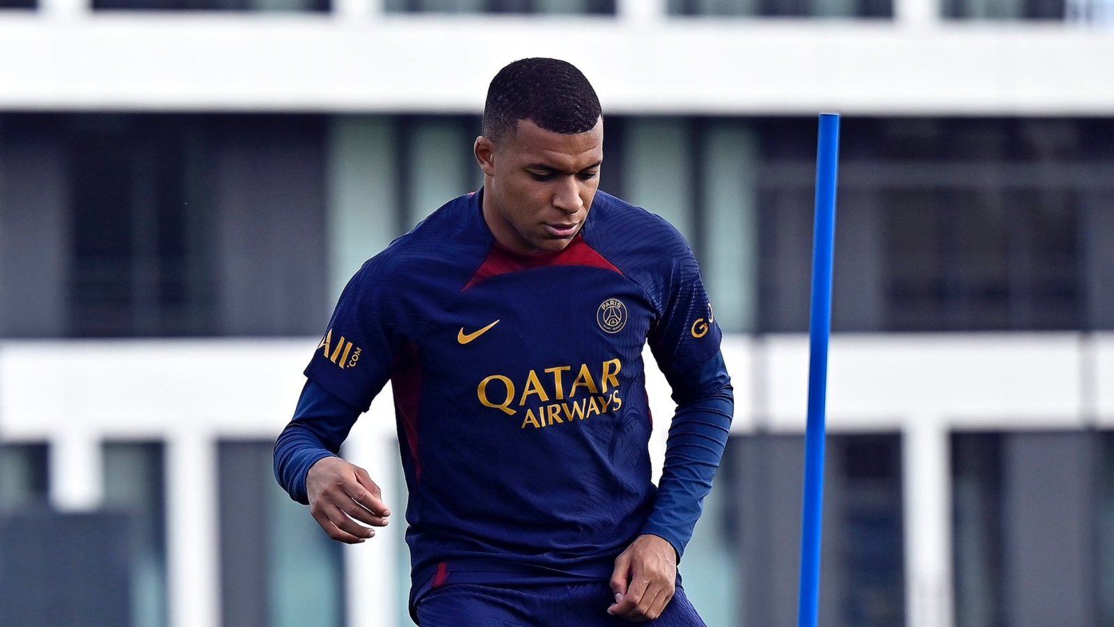 Kylian Mbappé con el PSG. Via: 'X' @PSG_inside