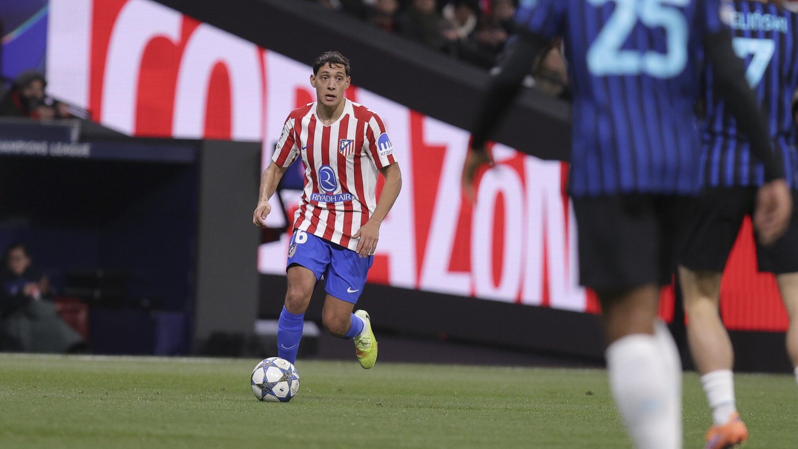Molina, en un partido de Champions League.
