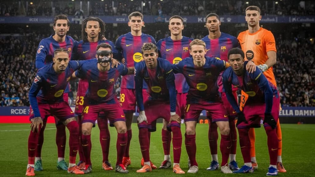 Alineación del Barcelona