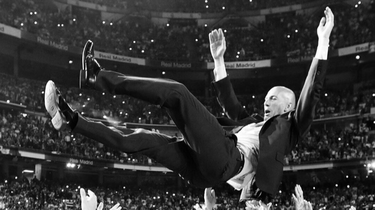 Zidane / Vía @realmadrid