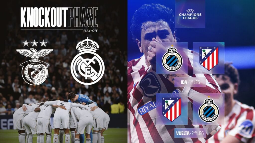Real Madrid y Atlético de Madrid / Vía X