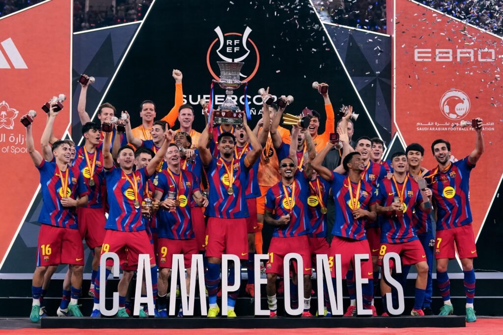 FC Barcelona campeón de la Supercopa de España / Vía X/@RFEF