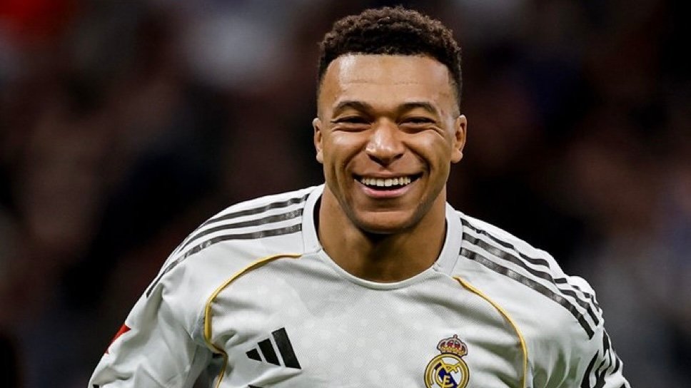 Mbappé celebrando un gol / Via: X @realmadrid