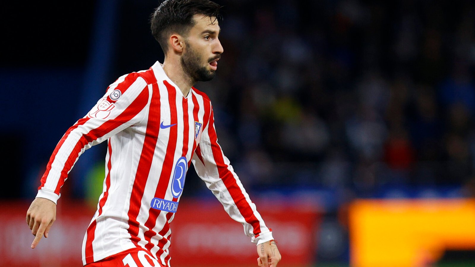 Álex Baena, en el partido ante el Deportivo de La Coruña.