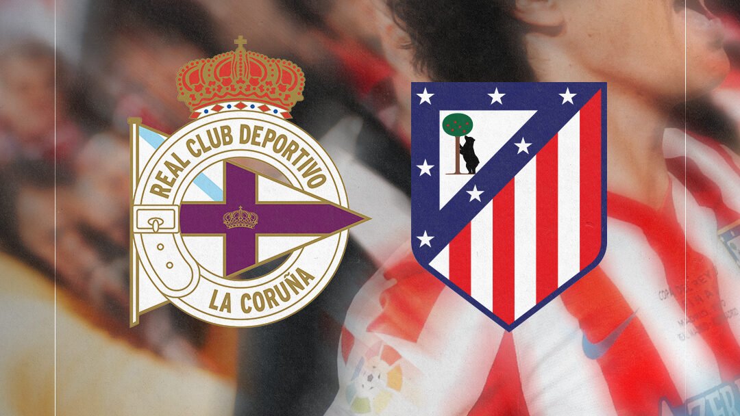 El Atlético se medirá al Deportivo de La Coruña en Copa del Rey.