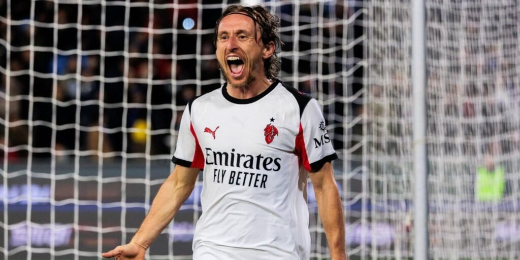 40 años y todavía decisivo: Modrić salva al Milan