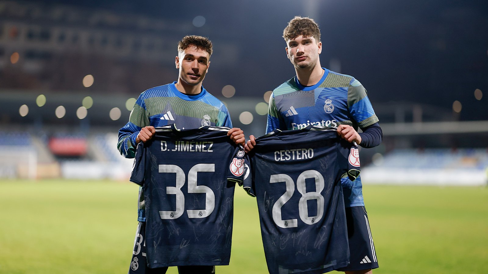 David Jiménez, junto con Cesteros. Vía X. @Realmadrid