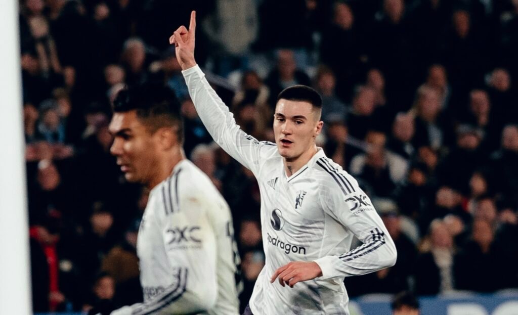 El Manchester United consigue un punto en el London Stadium./ Vía X: @ManUtd