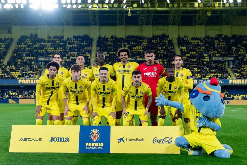 Foto de equipo del Villareal