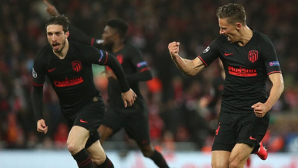 Se cumplen seis años de la histórica victoria del Atlético de Madrid en Anfield ante el Liverpool en la Champions League de 2020