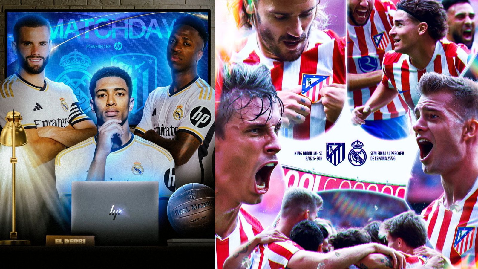 Real Madrid - Atlético de Madrid / Vía X
