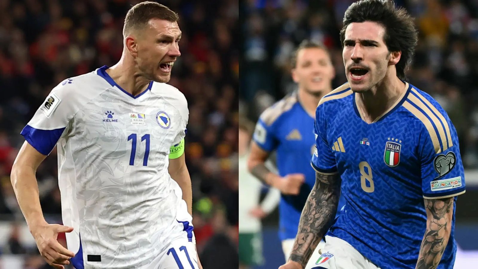 Tormenta sobre los azzurri: bosnios enfurecidos