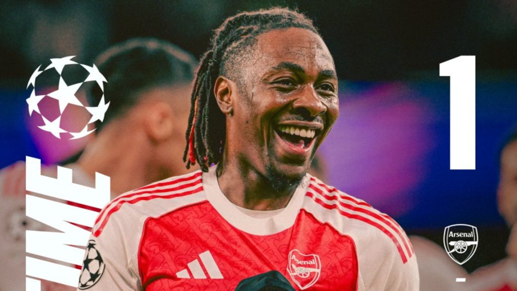 Eberechi Eze / Vía:@Arsenal Arsenal y Bayer Leverkusen