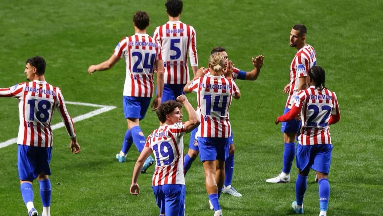 Julián, Giuliano y Sørloth estarán disponibles para la vuelta de Londres ante el Arsenal tras aliviar a Simeone tras salir tocados ayer