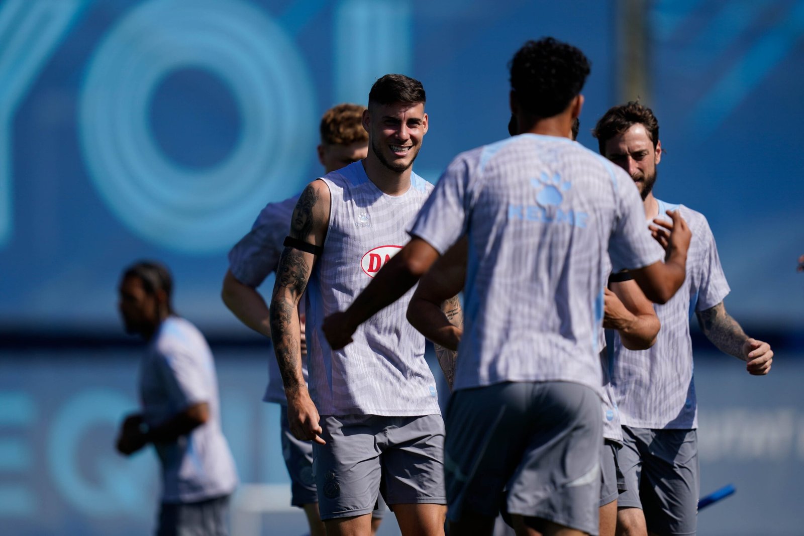 Entrenamiento del RCD Espanyol