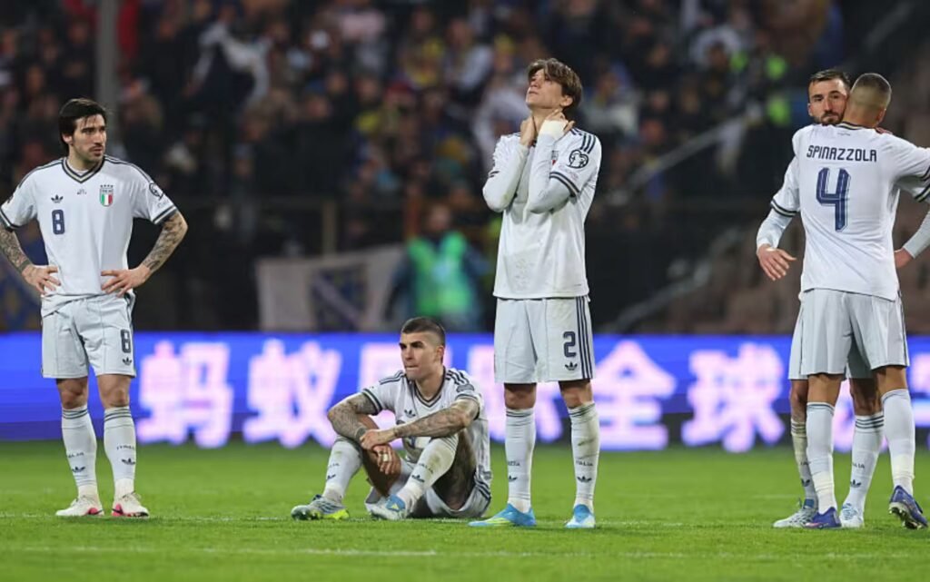 Desastre de Italia: tercer Mundial consecutivo perdido