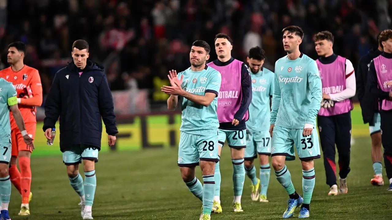 Europa League: el Bologna cae 3-1 en casa