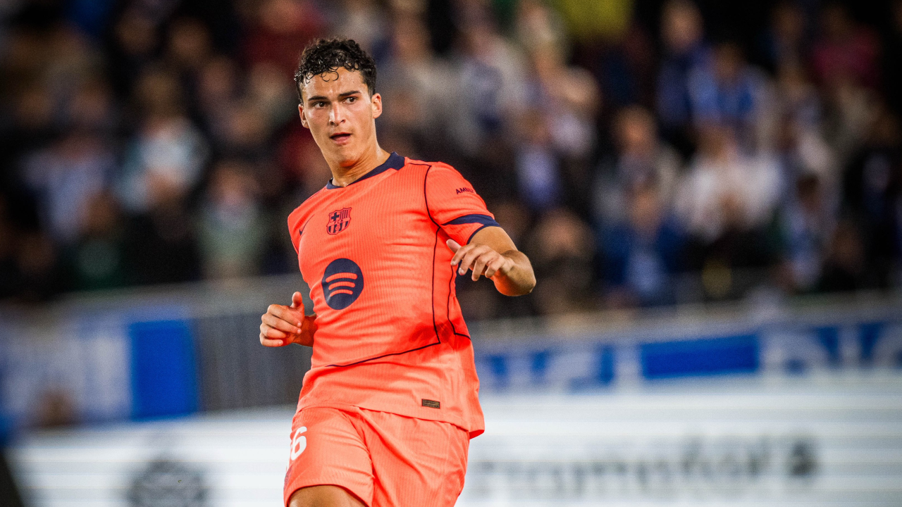 Álvaro Cortés debuta con el primer equipo. Vía: X/@FCBarcelona