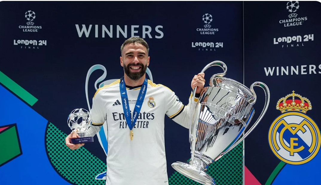 Carvajal / Vía X/@Realmadrid
