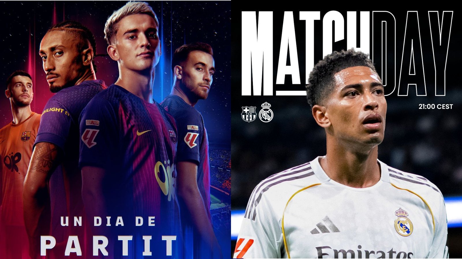 FC Barcelona Real Madrid / Vía X