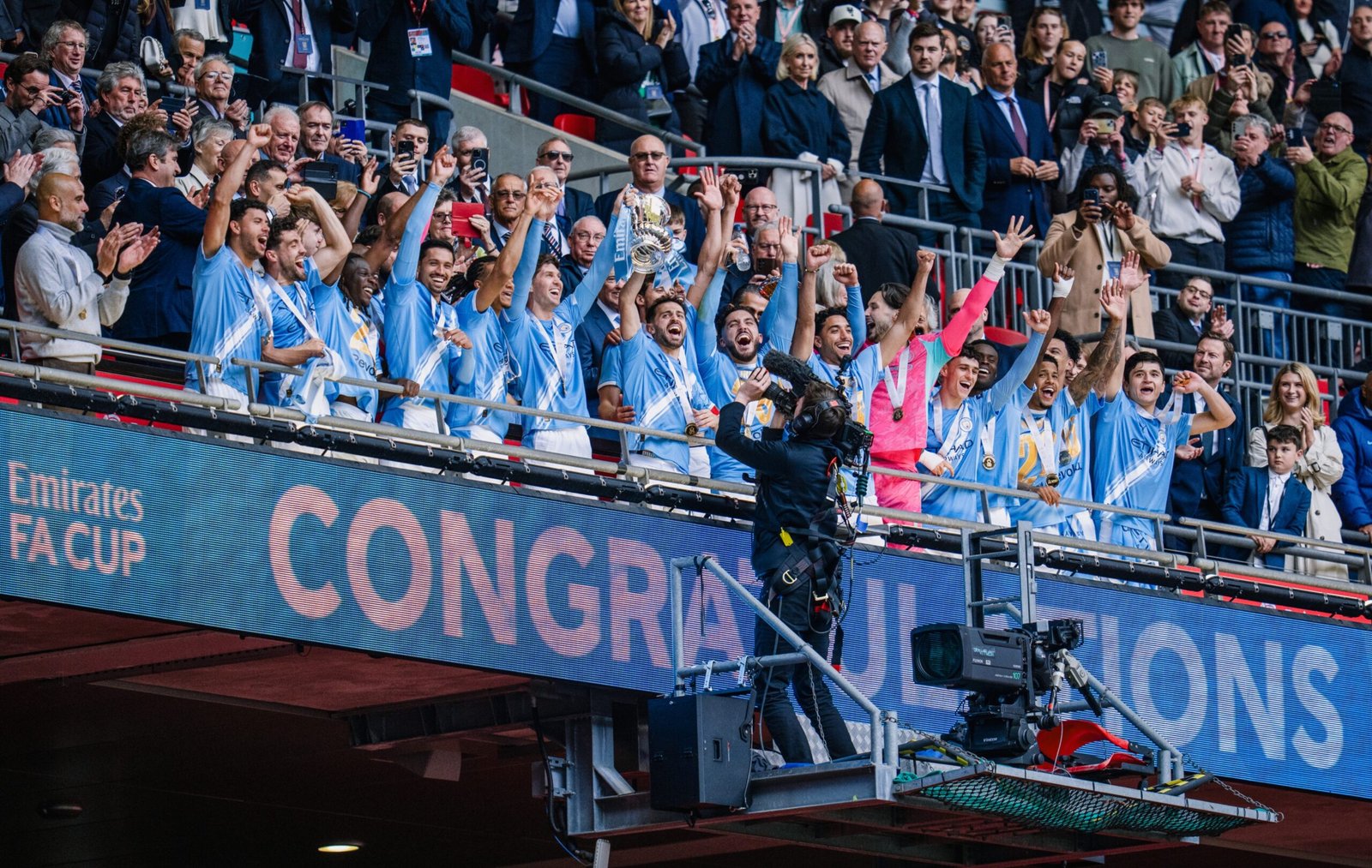 El Manchester City gana al Chelsea y conquista la FA Cup/ Vía X: @ManCity