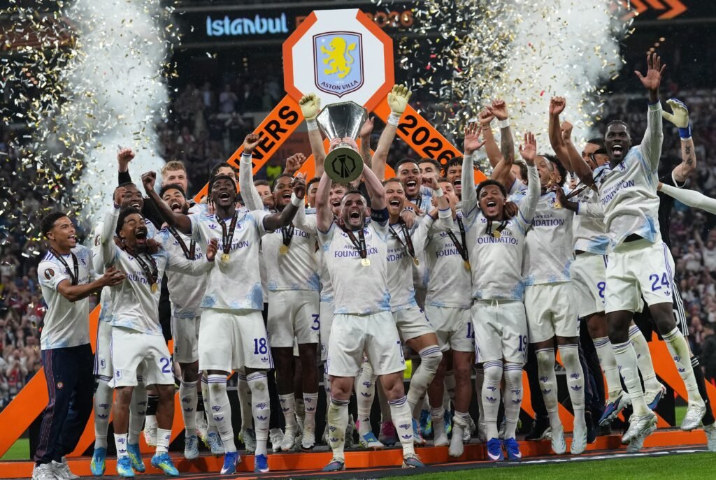 El Aston Villa se corona como campeón de la Europa League/ Vía X: @EuropaLeague