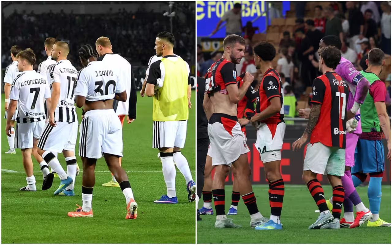 Las razones del desastre del Milan y de la Juventus