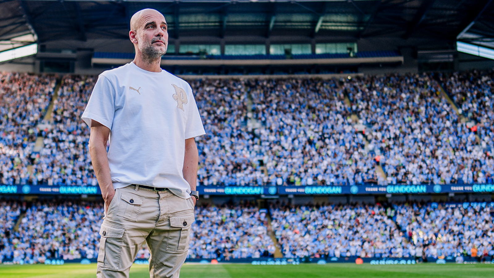 Pep Guardiola / Vía:@ManCity