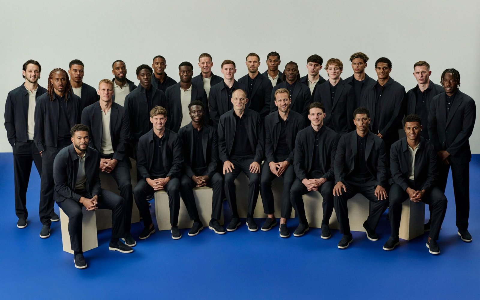Foto oficial de la Selección de Inglaterra para el Mundial 2026